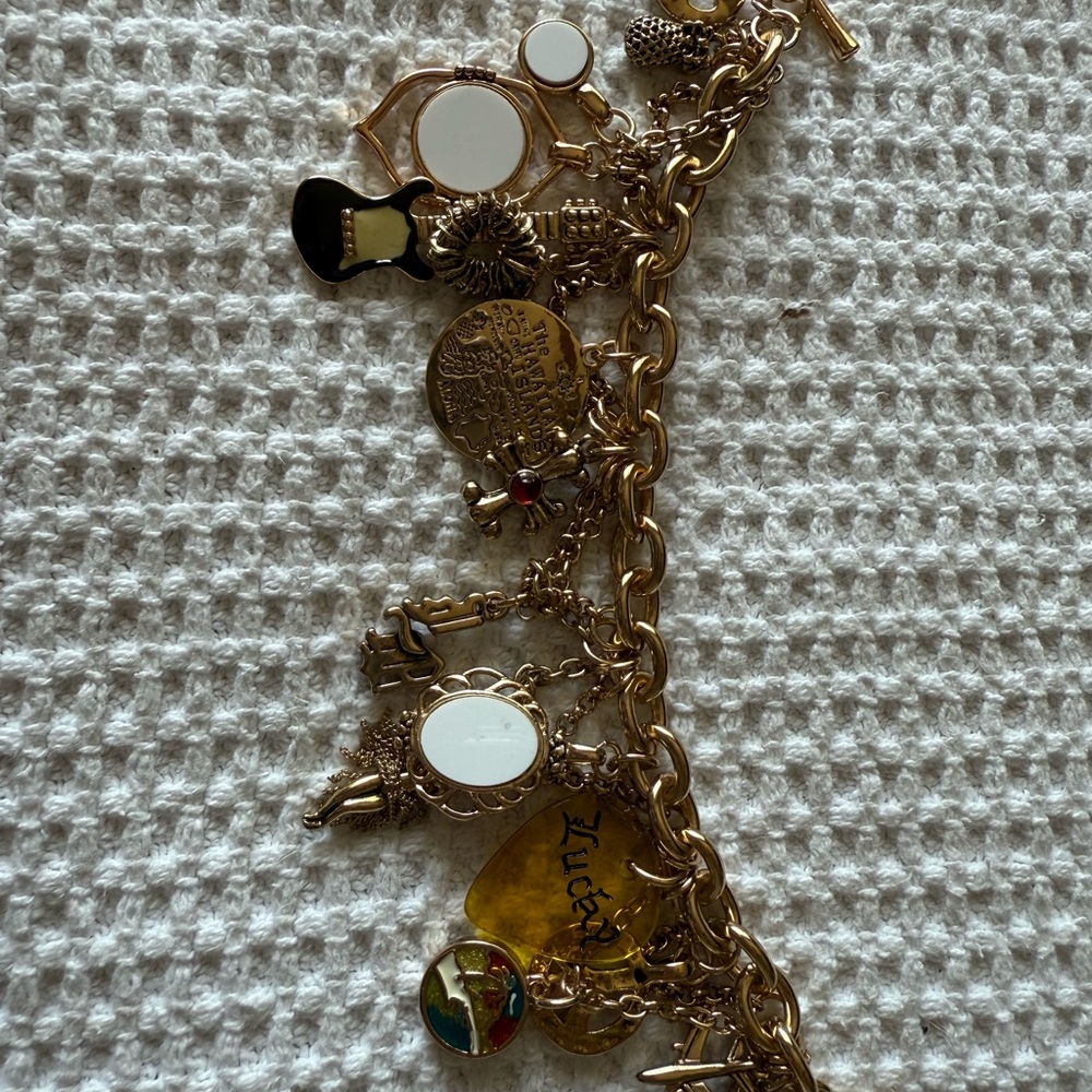 Gold Charm Bracelet